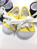 boy doll footwear - colorful sneakers