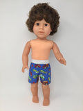 18 inch boy doll clothes - the boxer shorts - 3 choices