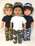 18 inch boy doll clothes camouflage