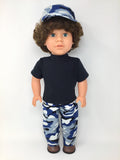 18 inch boy doll clothes camouflage