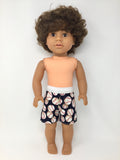 18 inch boy doll clothes - the boxer shorts - 3 choices
