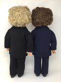 18 inch boy doll clothes - dress up suit - 2 choices - dolls sold separately
