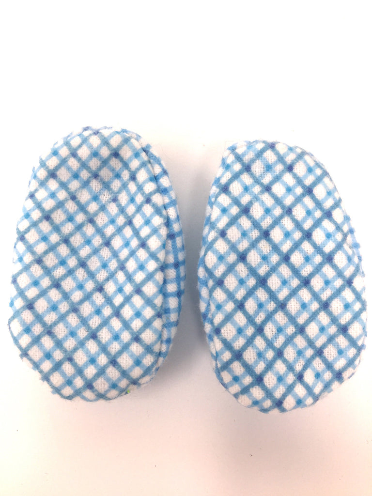 boy doll footwear - slippers - 3 color choices