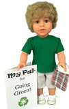 18 inch boy doll earth day