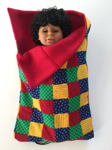 18 inch boy doll bed - sleeping bag
