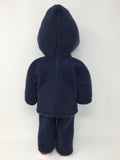 18 inch boy doll clothes - fleece sweatsuit - 6 color choices