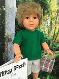 18 inch boy doll My Pal for Going Green