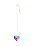 z- autism awareness necklace - heart shape